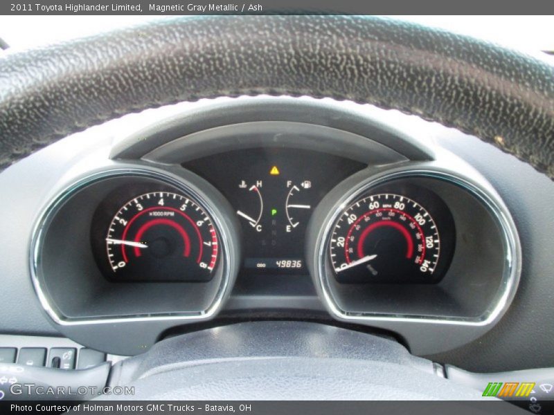 Magnetic Gray Metallic / Ash 2011 Toyota Highlander Limited