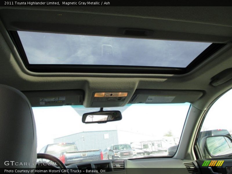 Magnetic Gray Metallic / Ash 2011 Toyota Highlander Limited