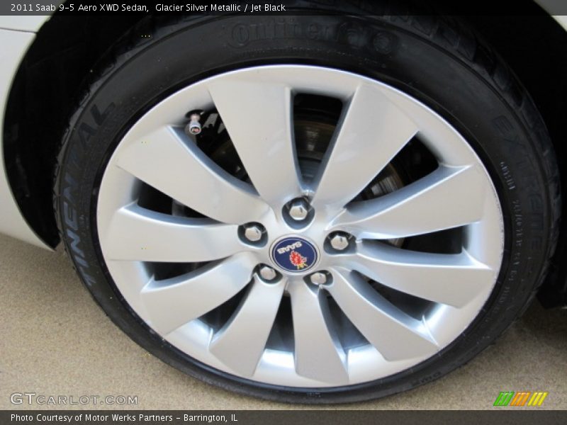  2011 9-5 Aero XWD Sedan Wheel