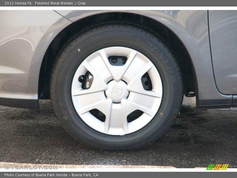 Polished Metal Metallic / Gray 2013 Honda Fit