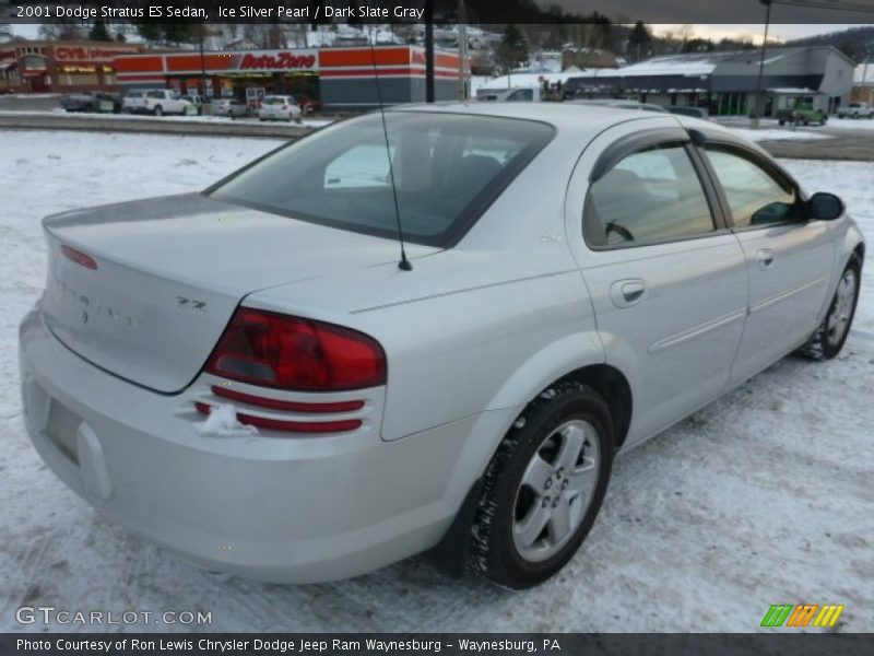 Ice Silver Pearl / Dark Slate Gray 2001 Dodge Stratus ES Sedan