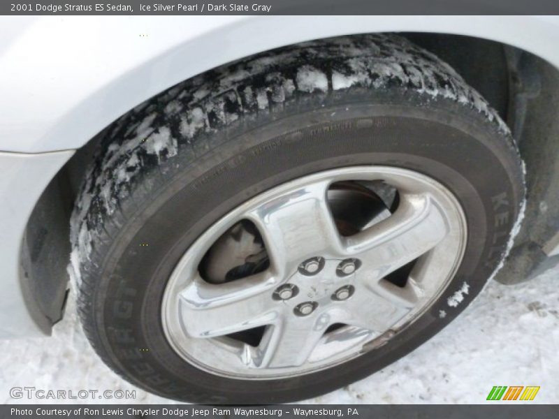 Ice Silver Pearl / Dark Slate Gray 2001 Dodge Stratus ES Sedan
