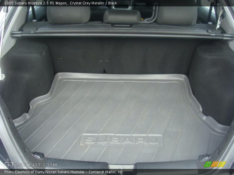 Crystal Grey Metallic / Black 2005 Subaru Impreza 2.5 RS Wagon