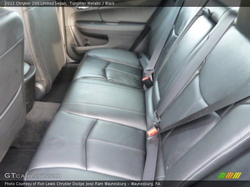 Tungsten Metallic / Black 2013 Chrysler 200 Limited Sedan