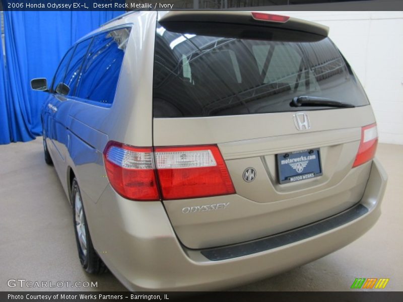 Desert Rock Metallic / Ivory 2006 Honda Odyssey EX-L