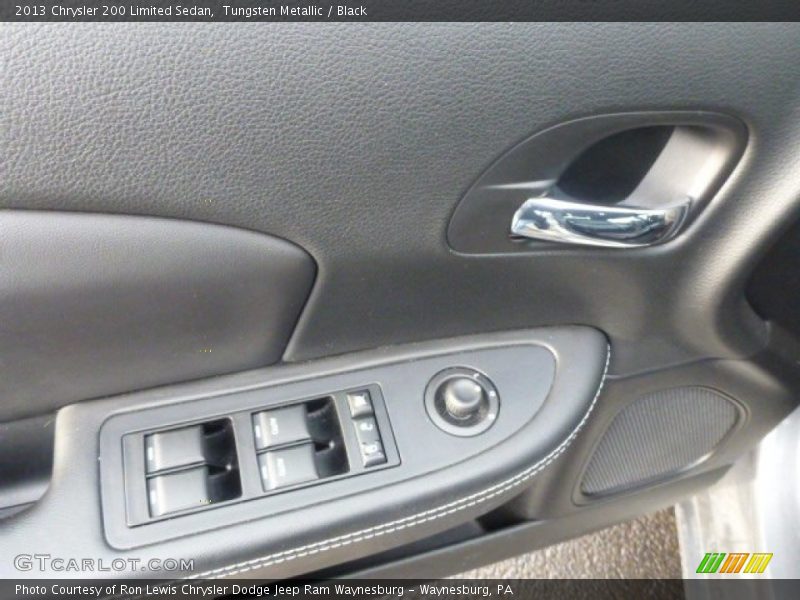 Tungsten Metallic / Black 2013 Chrysler 200 Limited Sedan