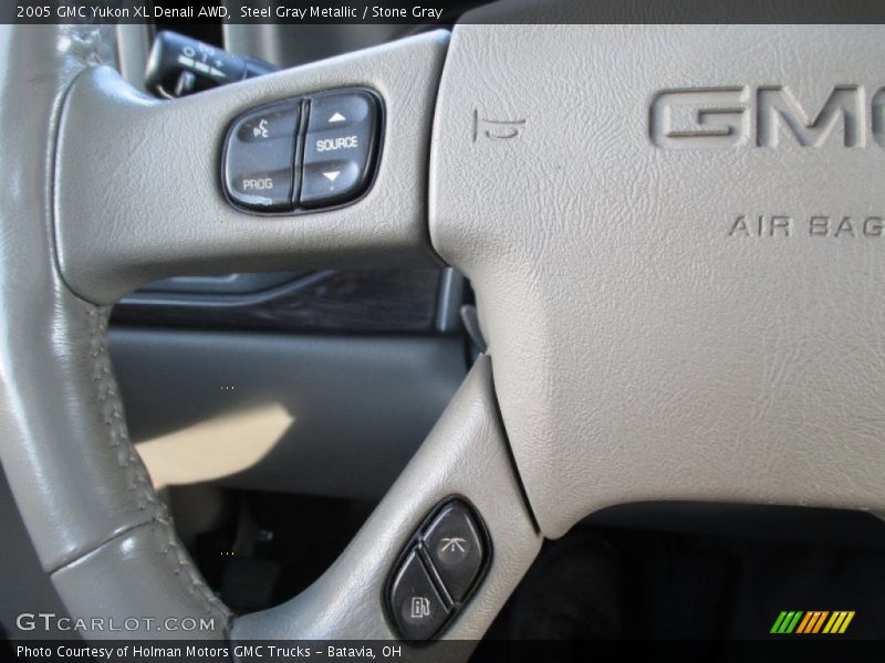 Steel Gray Metallic / Stone Gray 2005 GMC Yukon XL Denali AWD