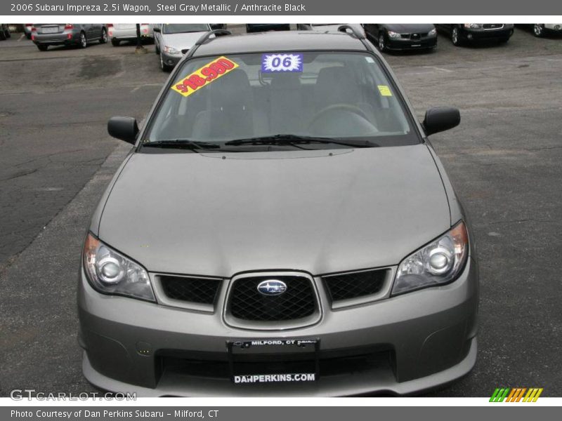 Steel Gray Metallic / Anthracite Black 2006 Subaru Impreza 2.5i Wagon