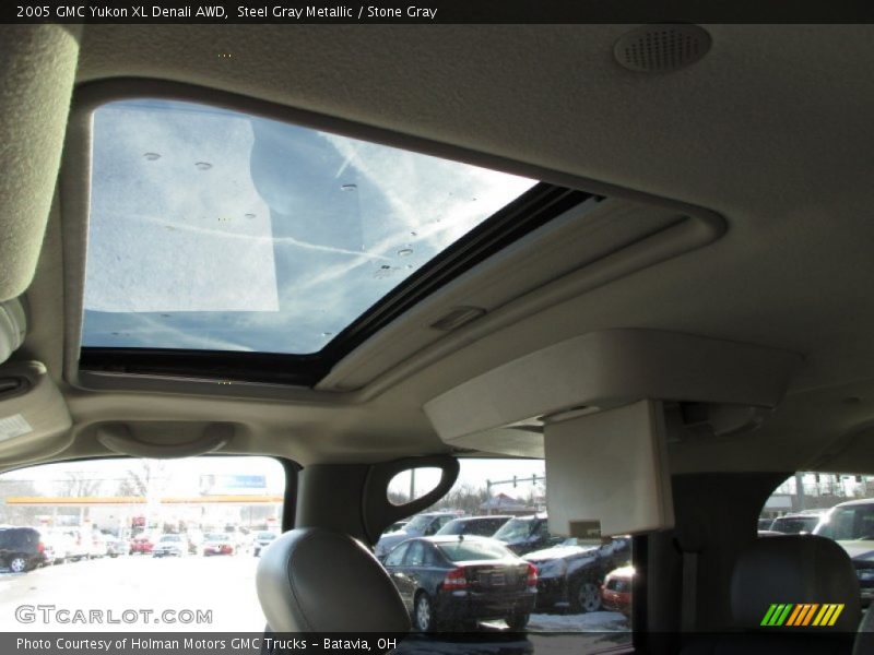 Steel Gray Metallic / Stone Gray 2005 GMC Yukon XL Denali AWD