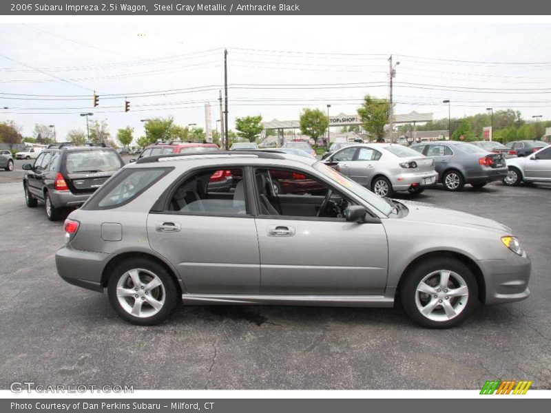 Steel Gray Metallic / Anthracite Black 2006 Subaru Impreza 2.5i Wagon
