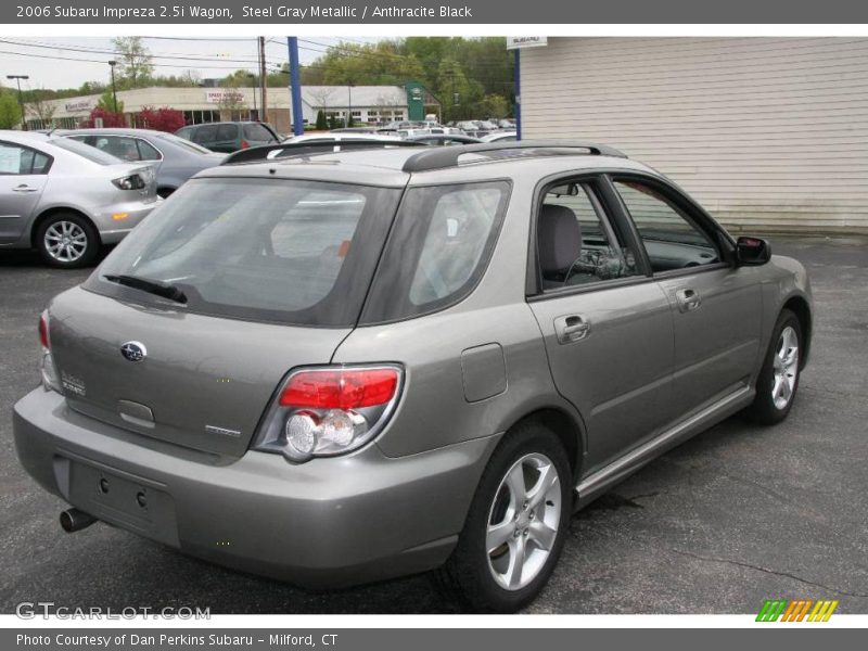 Steel Gray Metallic / Anthracite Black 2006 Subaru Impreza 2.5i Wagon