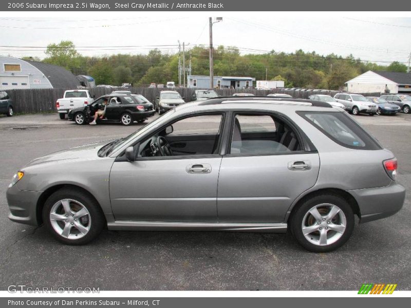 Steel Gray Metallic / Anthracite Black 2006 Subaru Impreza 2.5i Wagon