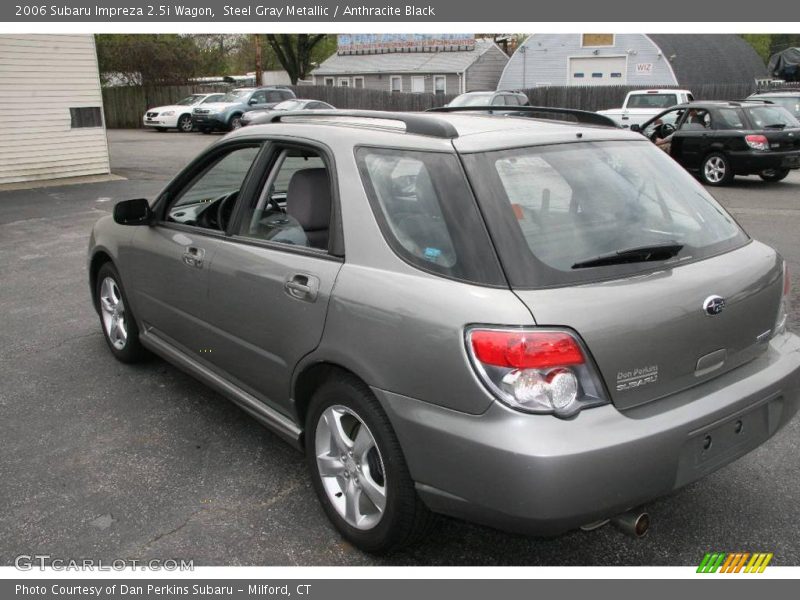 Steel Gray Metallic / Anthracite Black 2006 Subaru Impreza 2.5i Wagon