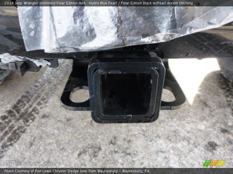 Hydro Blue Pearl / Polar Edition Black w/Pearl Accent Stitching 2014 Jeep Wrangler Unlimited Polar Edition 4x4