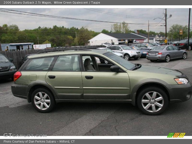 Willow Green Opalescent / Taupe 2006 Subaru Outback 2.5i Wagon