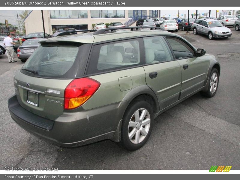 Willow Green Opalescent / Taupe 2006 Subaru Outback 2.5i Wagon