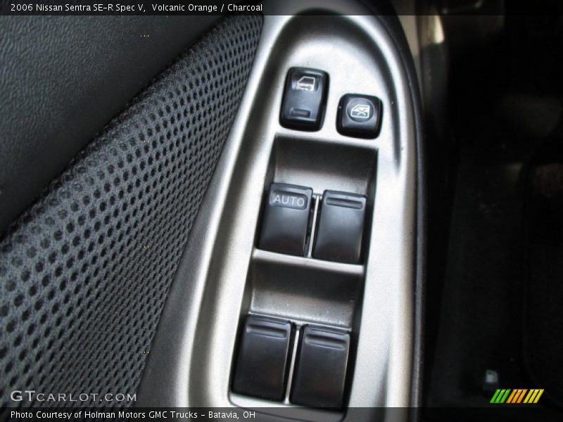 Volcanic Orange / Charcoal 2006 Nissan Sentra SE-R Spec V