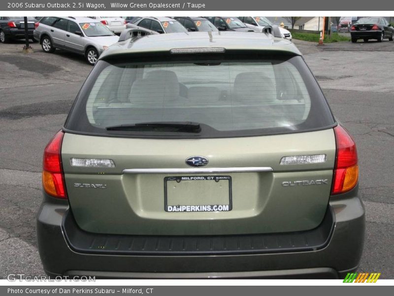 Willow Green Opalescent / Taupe 2006 Subaru Outback 2.5i Wagon