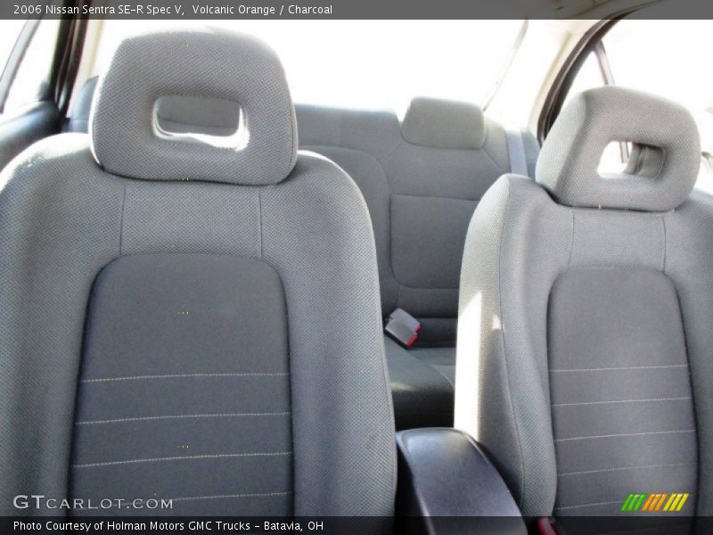 Volcanic Orange / Charcoal 2006 Nissan Sentra SE-R Spec V