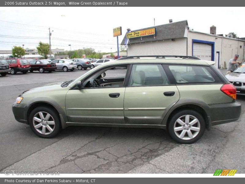 Willow Green Opalescent / Taupe 2006 Subaru Outback 2.5i Wagon