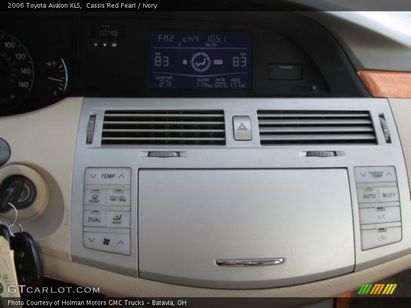 Controls of 2006 Avalon XLS