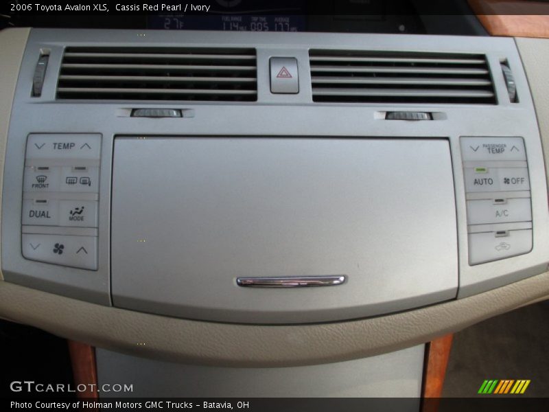 Controls of 2006 Avalon XLS