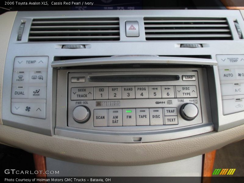 Controls of 2006 Avalon XLS