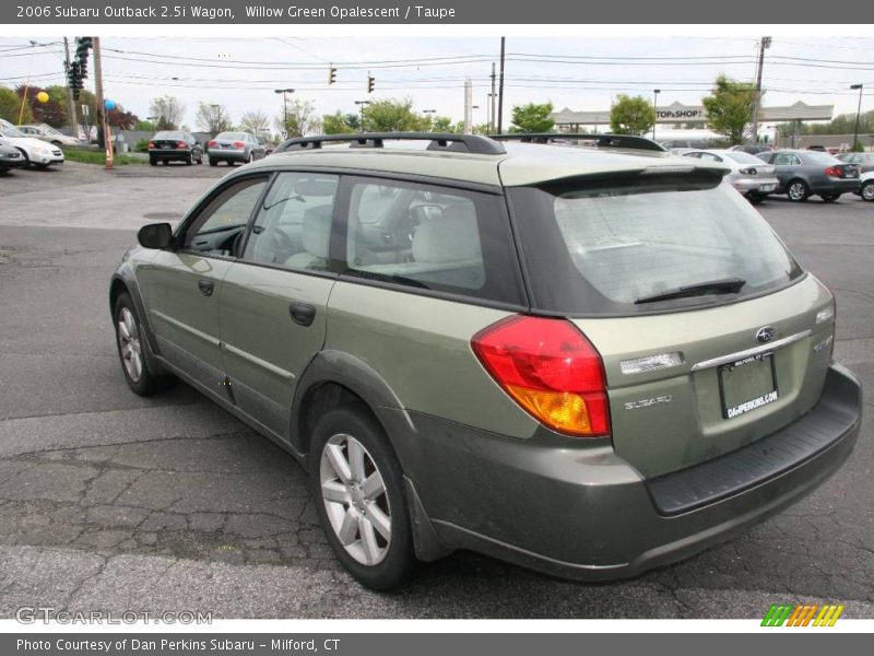 Willow Green Opalescent / Taupe 2006 Subaru Outback 2.5i Wagon