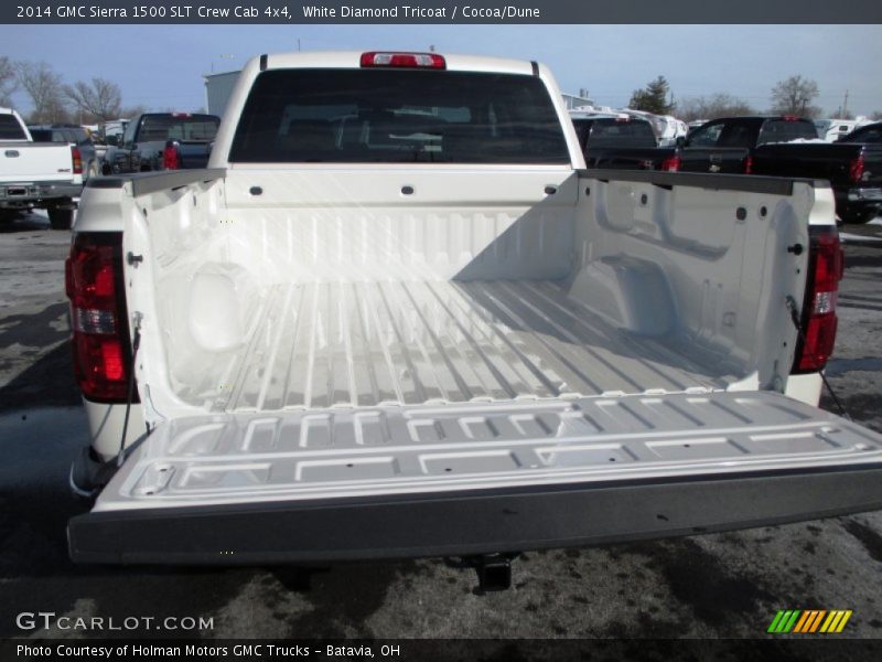 White Diamond Tricoat / Cocoa/Dune 2014 GMC Sierra 1500 SLT Crew Cab 4x4