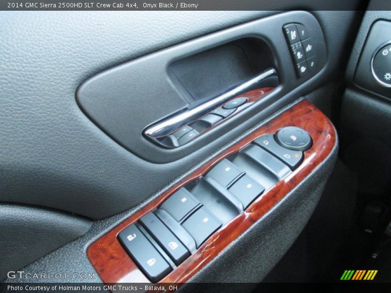 Onyx Black / Ebony 2014 GMC Sierra 2500HD SLT Crew Cab 4x4