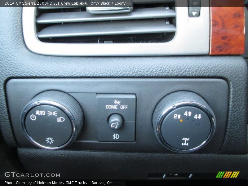 Onyx Black / Ebony 2014 GMC Sierra 2500HD SLT Crew Cab 4x4