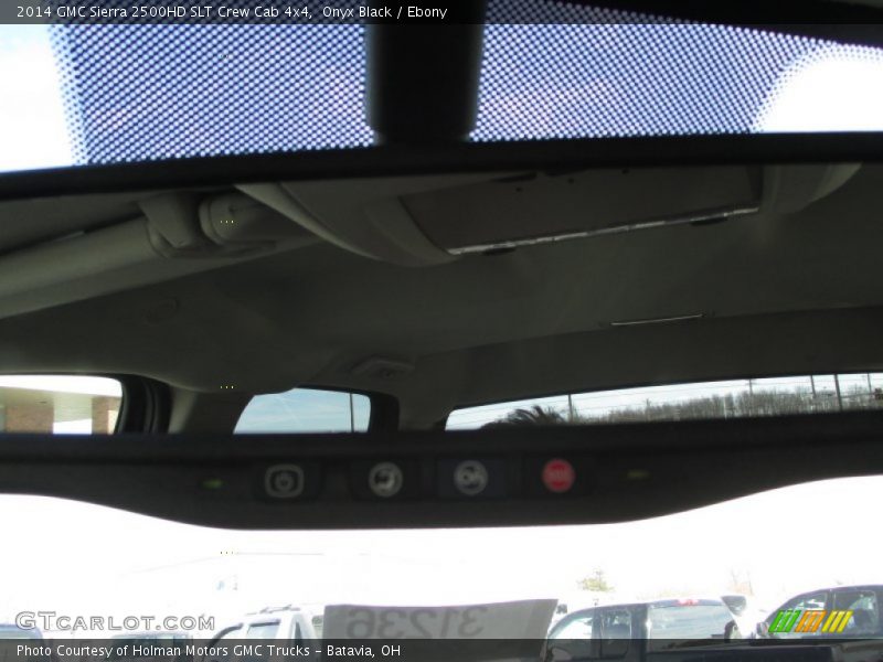 Onyx Black / Ebony 2014 GMC Sierra 2500HD SLT Crew Cab 4x4