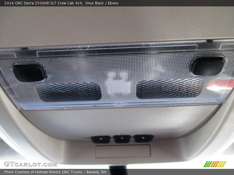 Onyx Black / Ebony 2014 GMC Sierra 2500HD SLT Crew Cab 4x4