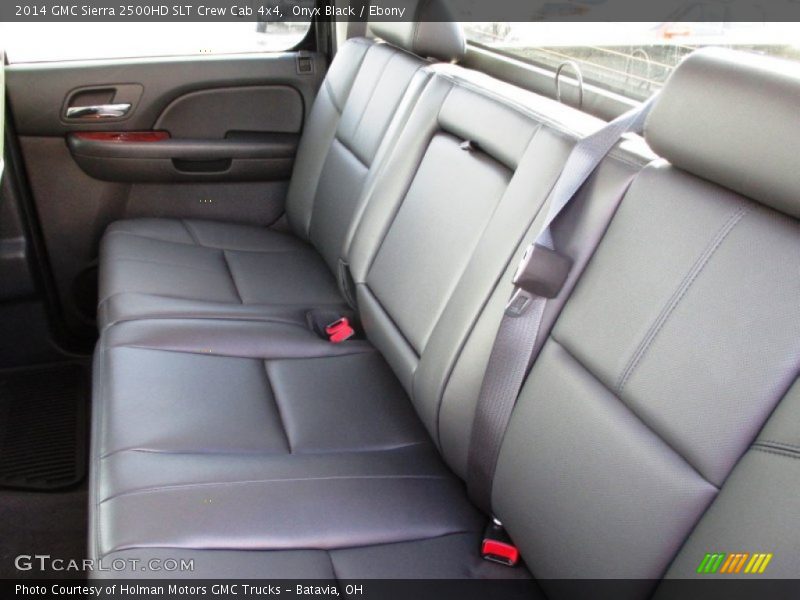 Onyx Black / Ebony 2014 GMC Sierra 2500HD SLT Crew Cab 4x4
