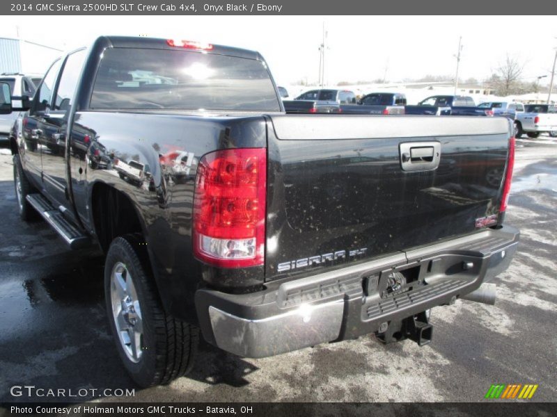 Onyx Black / Ebony 2014 GMC Sierra 2500HD SLT Crew Cab 4x4