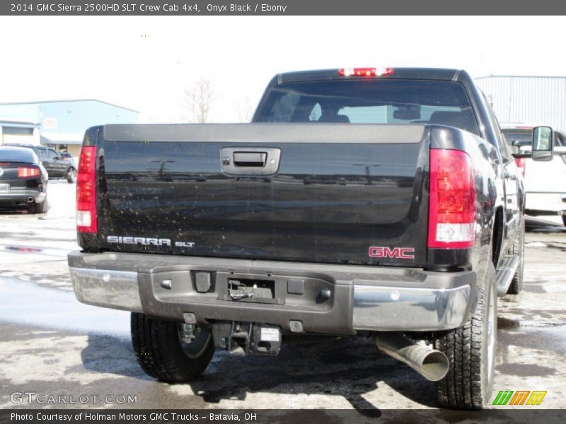 Onyx Black / Ebony 2014 GMC Sierra 2500HD SLT Crew Cab 4x4
