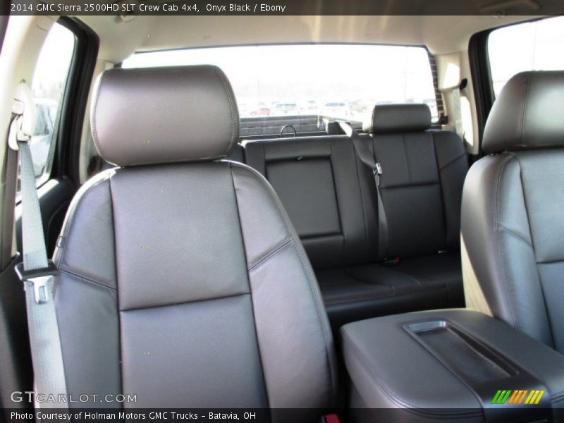 Onyx Black / Ebony 2014 GMC Sierra 2500HD SLT Crew Cab 4x4