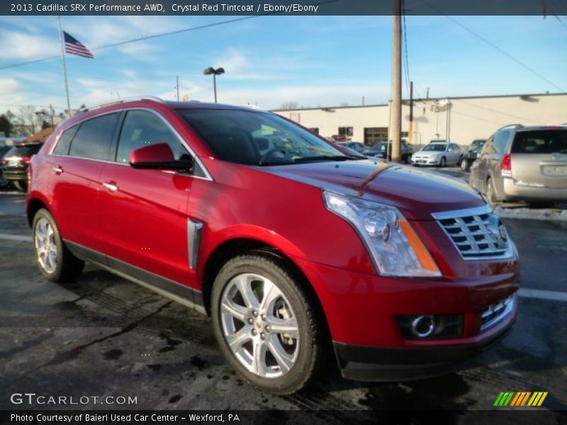 Front 3/4 View of 2013 SRX Performance AWD