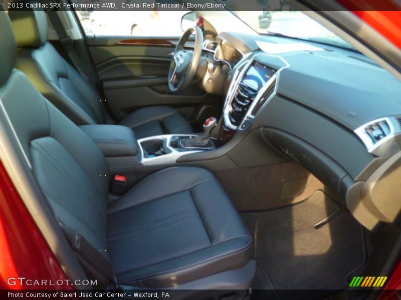 Crystal Red Tintcoat / Ebony/Ebony 2013 Cadillac SRX Performance AWD
