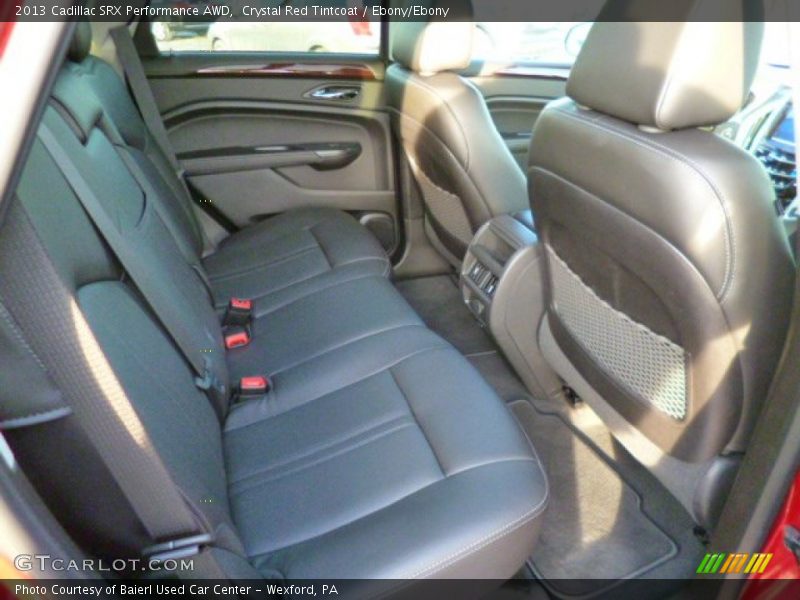Crystal Red Tintcoat / Ebony/Ebony 2013 Cadillac SRX Performance AWD