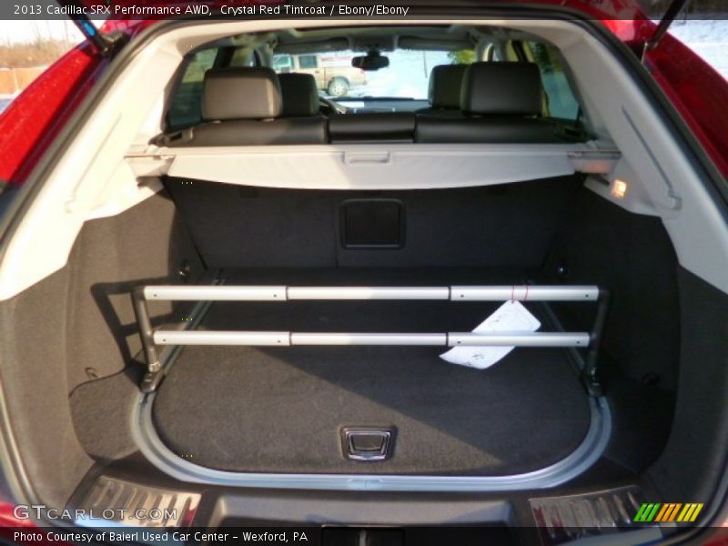 Crystal Red Tintcoat / Ebony/Ebony 2013 Cadillac SRX Performance AWD