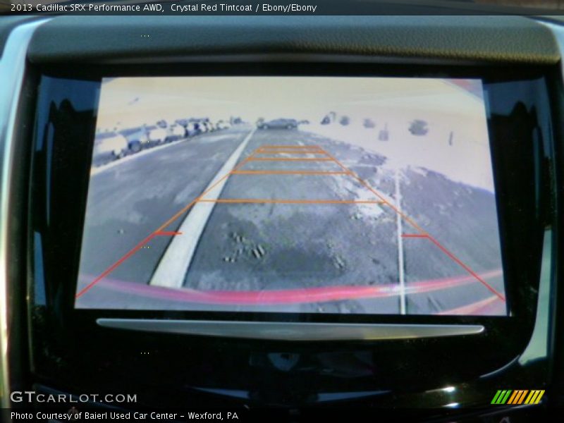 Crystal Red Tintcoat / Ebony/Ebony 2013 Cadillac SRX Performance AWD