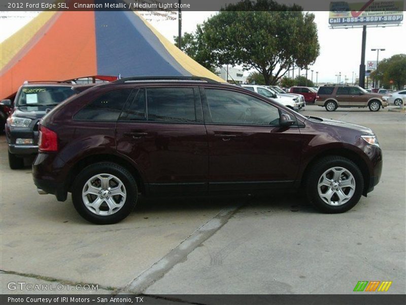 Cinnamon Metallic / Medium Light Stone 2012 Ford Edge SEL