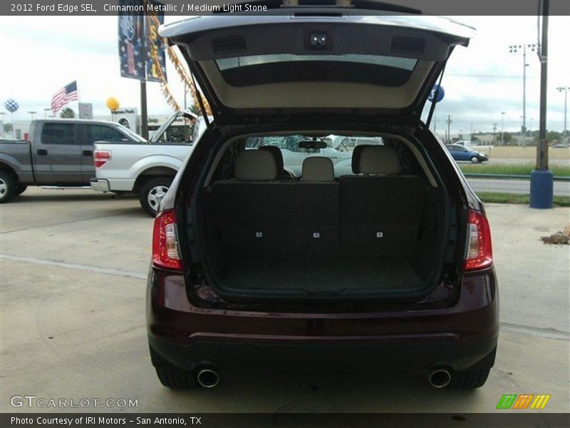 Cinnamon Metallic / Medium Light Stone 2012 Ford Edge SEL