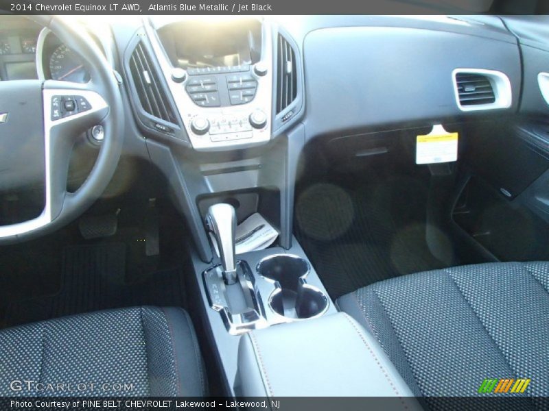 Atlantis Blue Metallic / Jet Black 2014 Chevrolet Equinox LT AWD