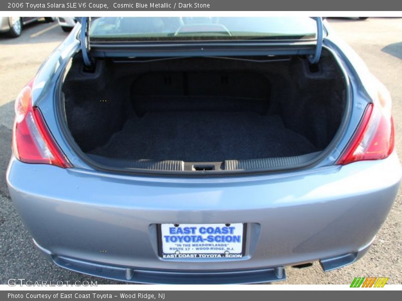 Cosmic Blue Metallic / Dark Stone 2006 Toyota Solara SLE V6 Coupe