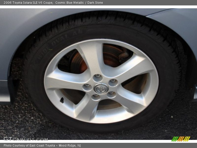 Cosmic Blue Metallic / Dark Stone 2006 Toyota Solara SLE V6 Coupe