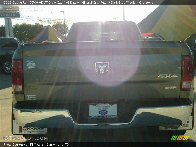 Mineral Gray Pearl / Dark Slate/Medium Graystone 2012 Dodge Ram 3500 HD ST Crew Cab 4x4 Dually