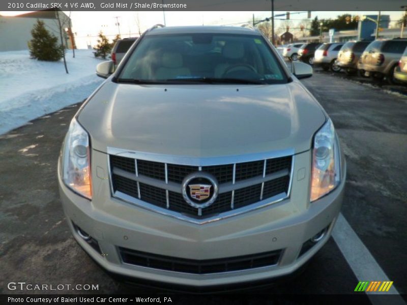 Gold Mist / Shale/Brownstone 2010 Cadillac SRX 4 V6 AWD