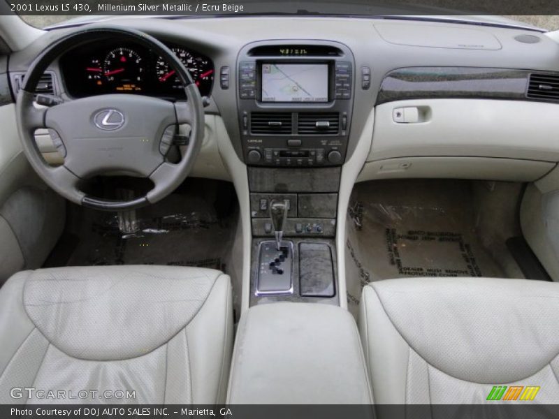 Millenium Silver Metallic / Ecru Beige 2001 Lexus LS 430
